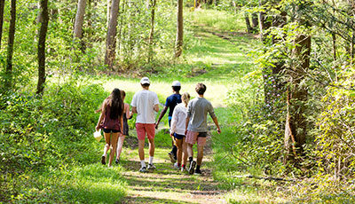 Students Walking